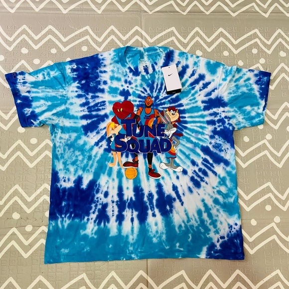 Nike Other - New Nike Lebron x Space Jam Tie Dye Basketball Shirt Jersey